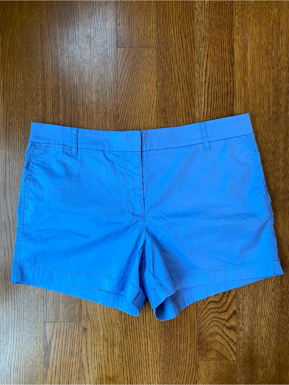 J. Crew Vibrant Blue 4” Chino Bermuda Shorts